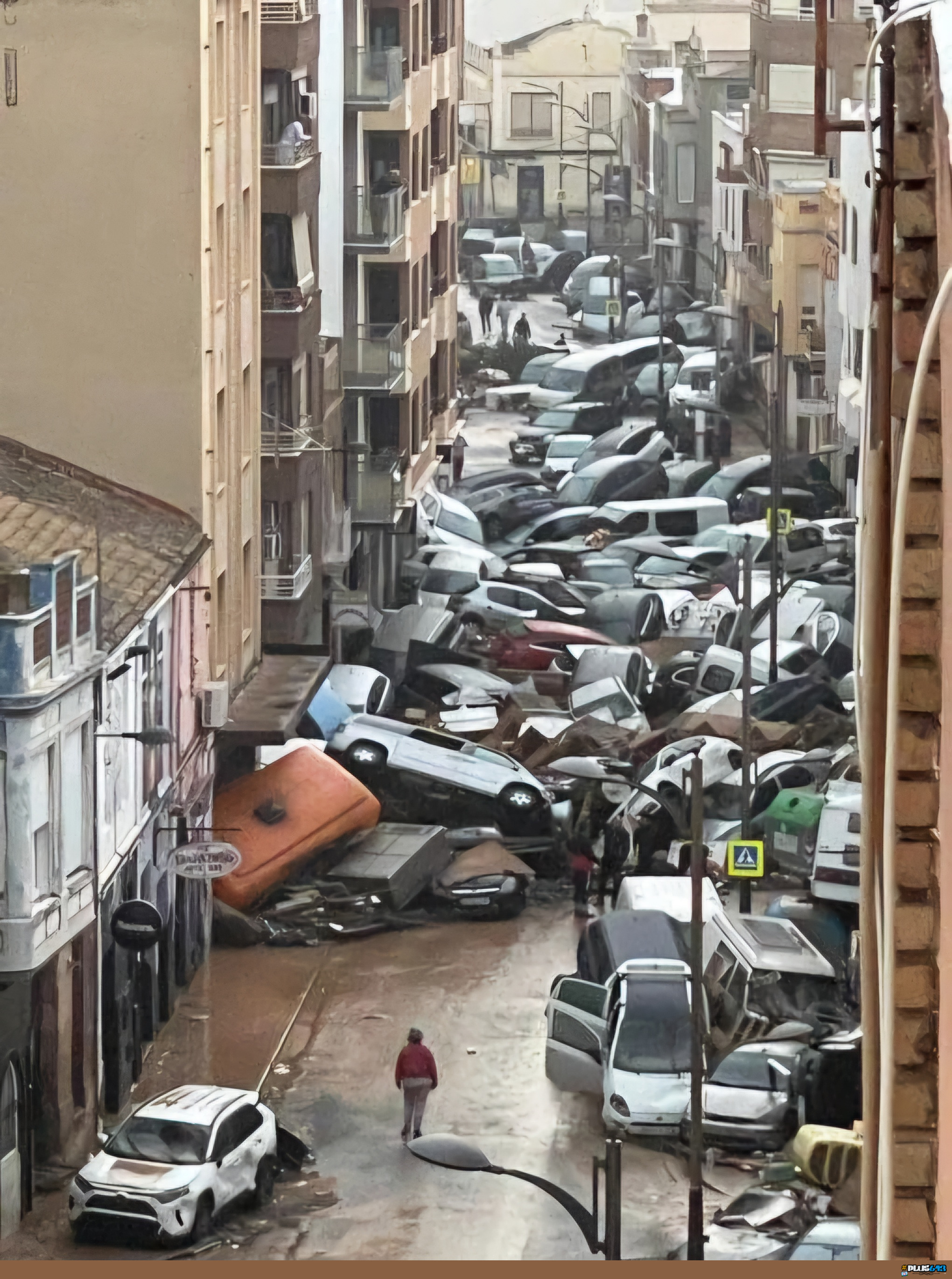 Valencia Spain after flash flooding 