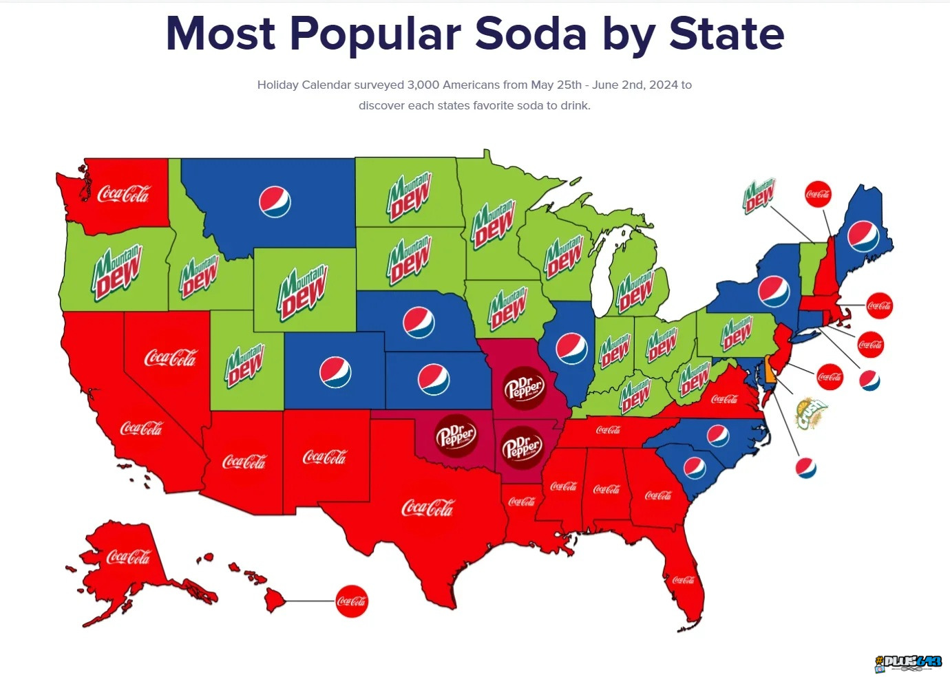 We have Mountain Dew or crab juice. Eww! I'll take the crab juice.