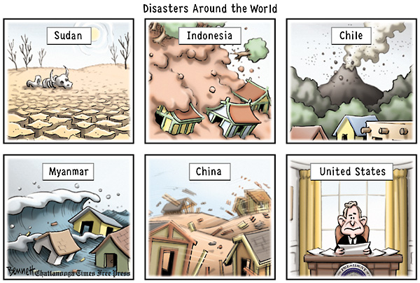 disasters around the world