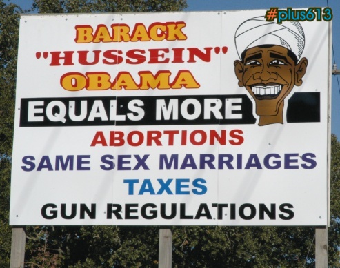 Obama billboard