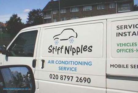 Stiff nipples air conditioning