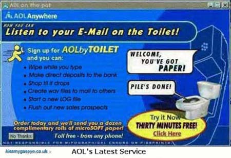 The AOL Toilet