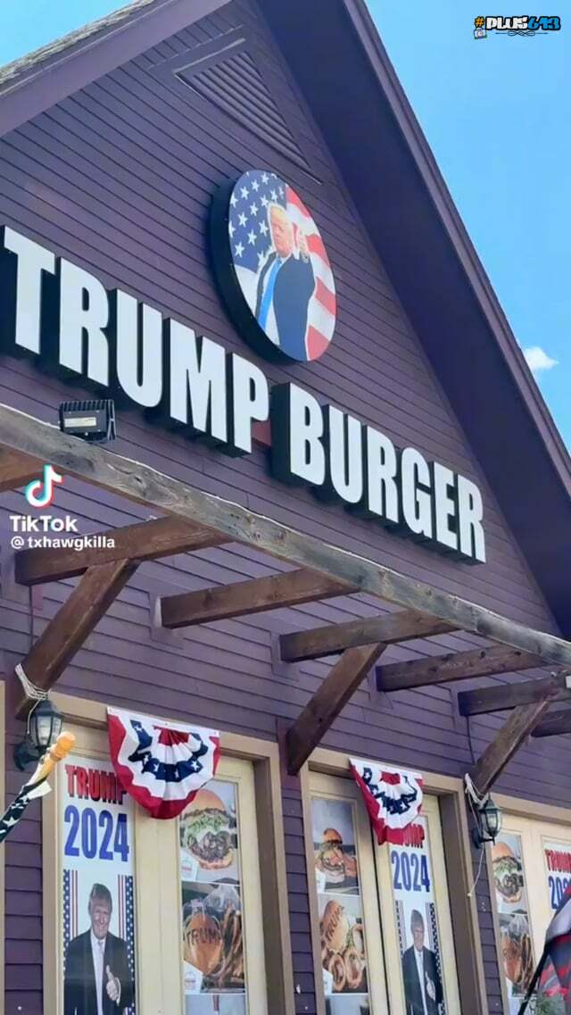 Burger tastes like its full of shit
