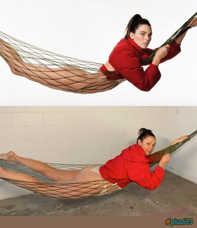 Iconic photo recreation