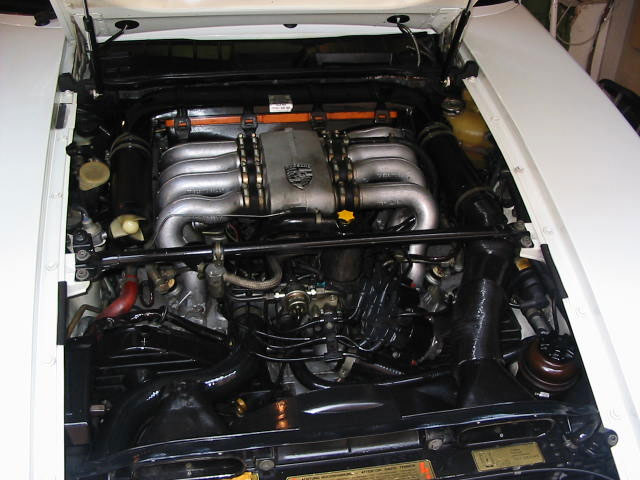 a V8 without covers