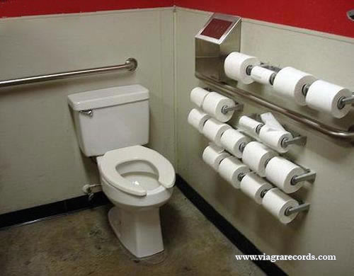 Toilet paper paranoia
