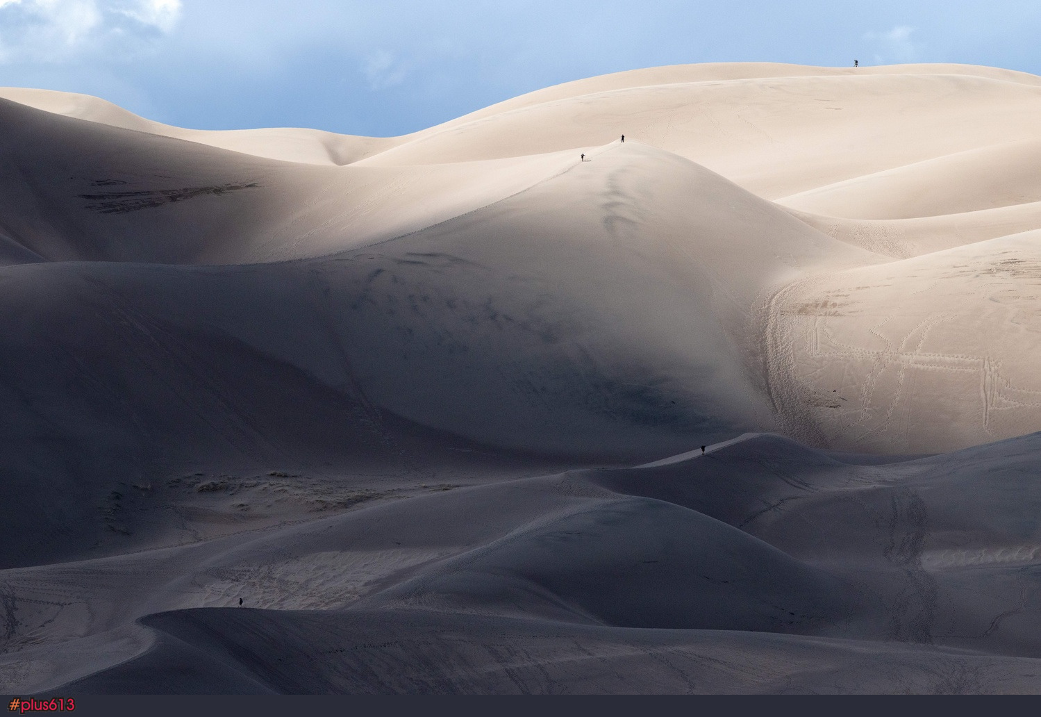 Dune Walkers by Steve Jennings