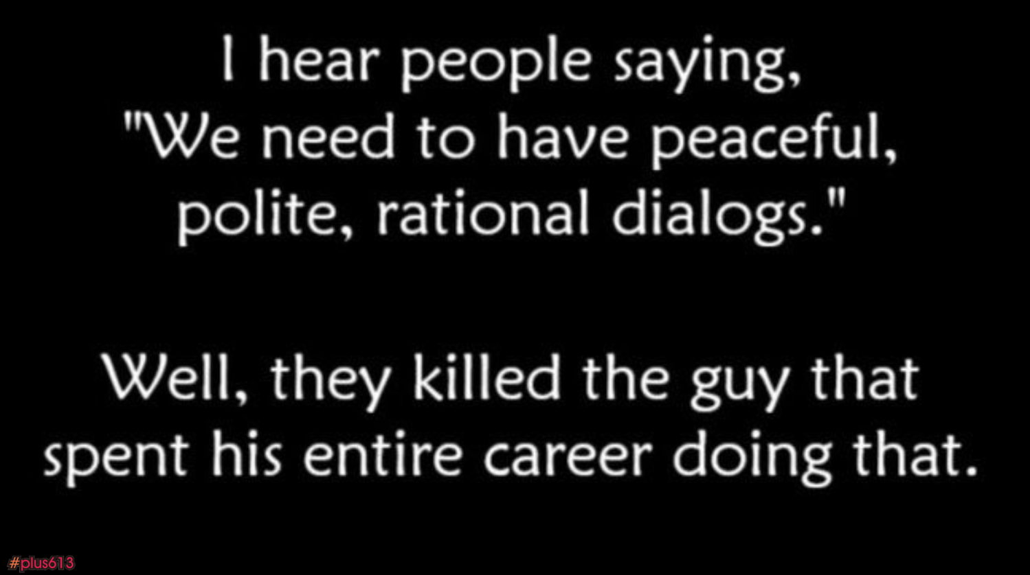 can't talk to a liberal. they will kill you.