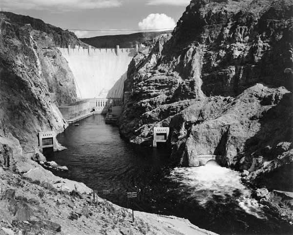 Boulder Dam Ansel Adams