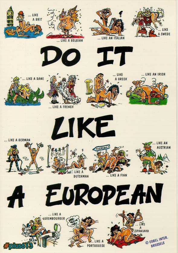 Do it like the europeans