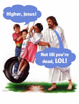 Higher Jesus! Higher!