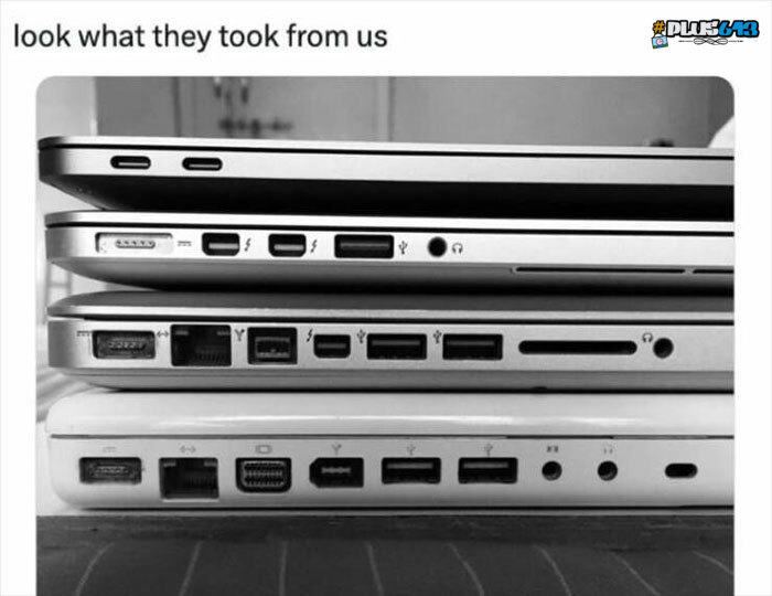 I want my ethernet and headphone jack!