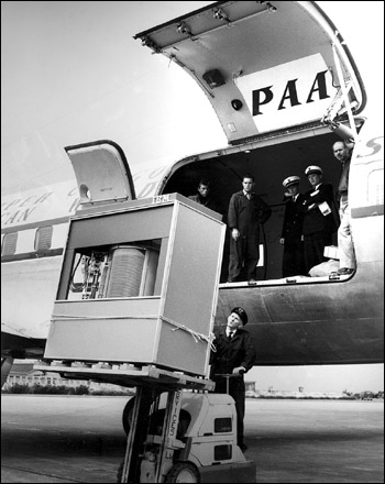 1956 IBM launched the 305 RAMAC, the first computer with a hard disk drive