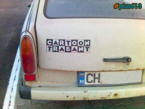 my funny picture collection cartoon trabant