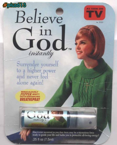 Believe in God Spray