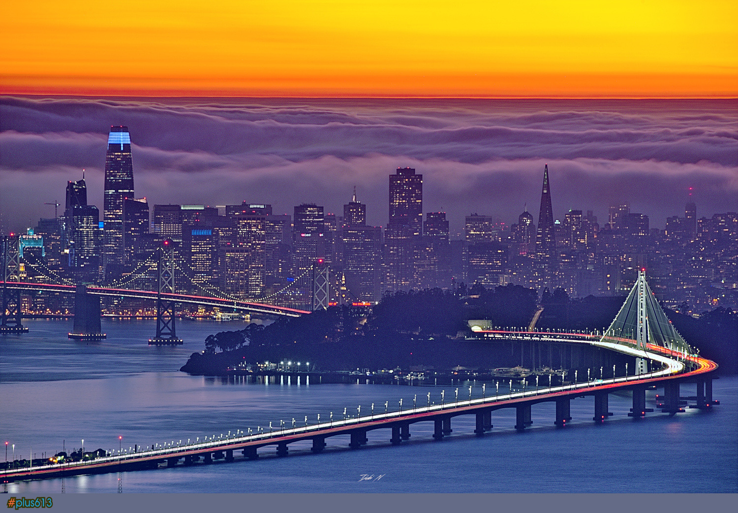 A Foggy Blue Hour. by Dubi N.