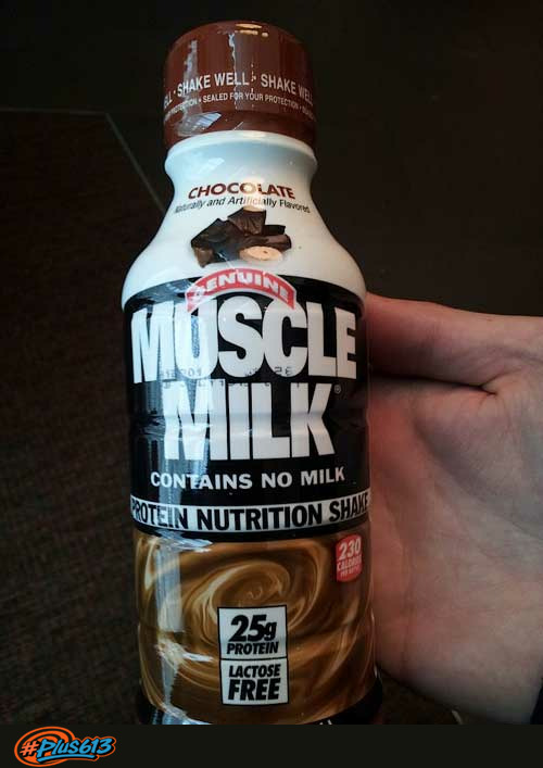 With extra milk