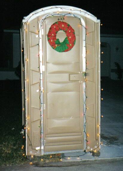 christmas is in the crapper