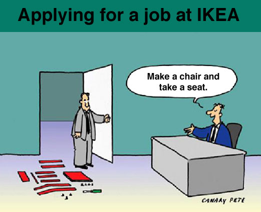 Applying for jobs at IKEA