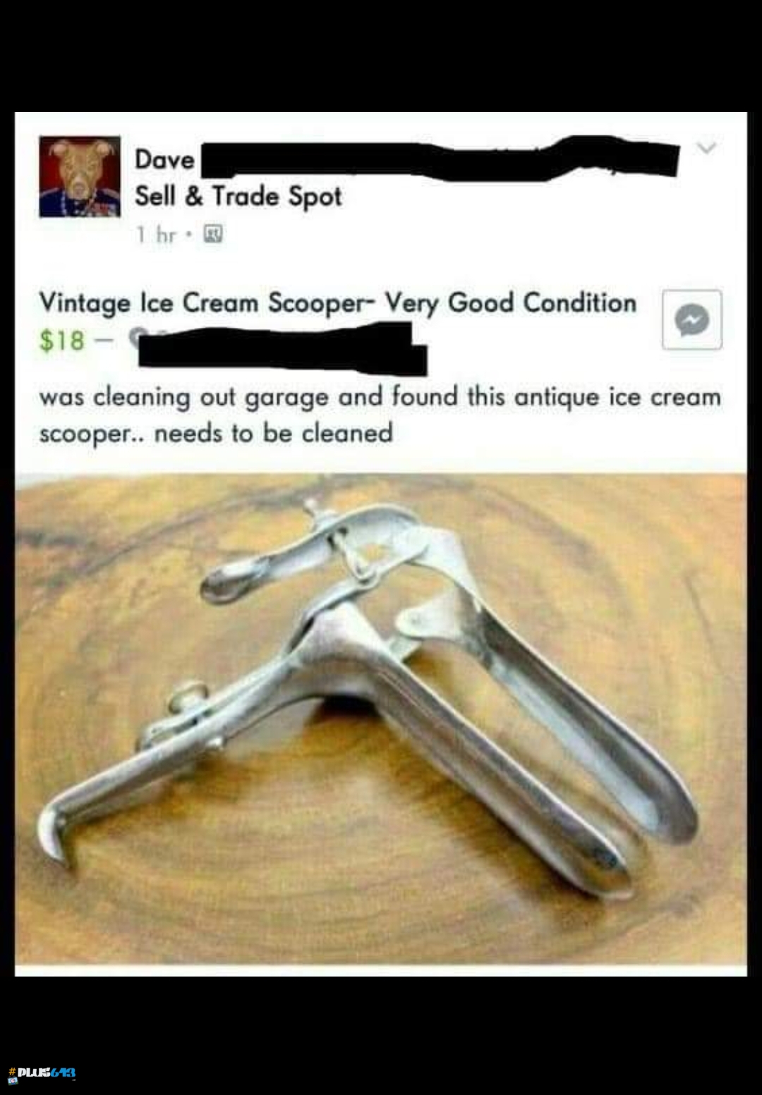 Ice scream scoop...