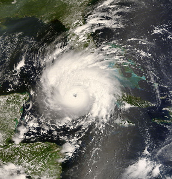 Hurricane Gustav on Cuba