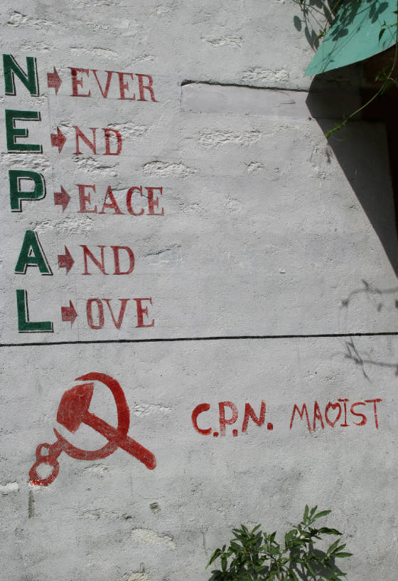CPN artwork in Nepal