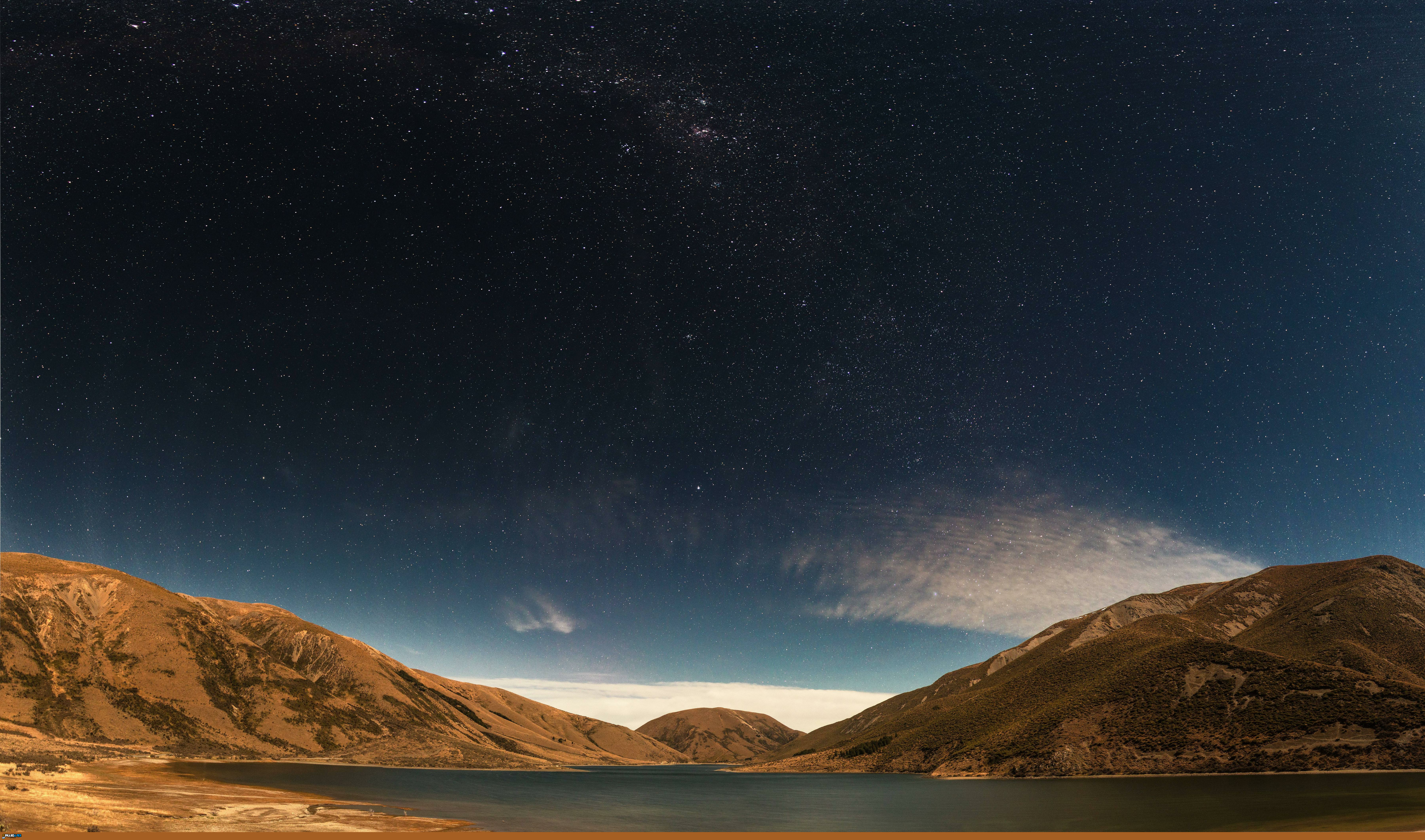 Wallpaper - NZ, LAKE_LYNDON_AT_NIGHT