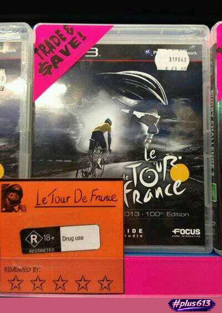 Play as Lance Armstrong