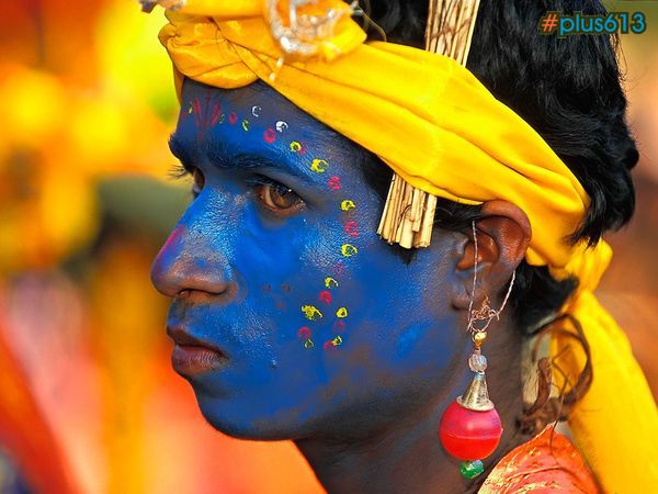 Blue Boy - Demsa Dancer in India