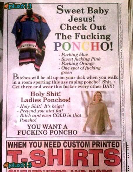 Check out this Poncho!