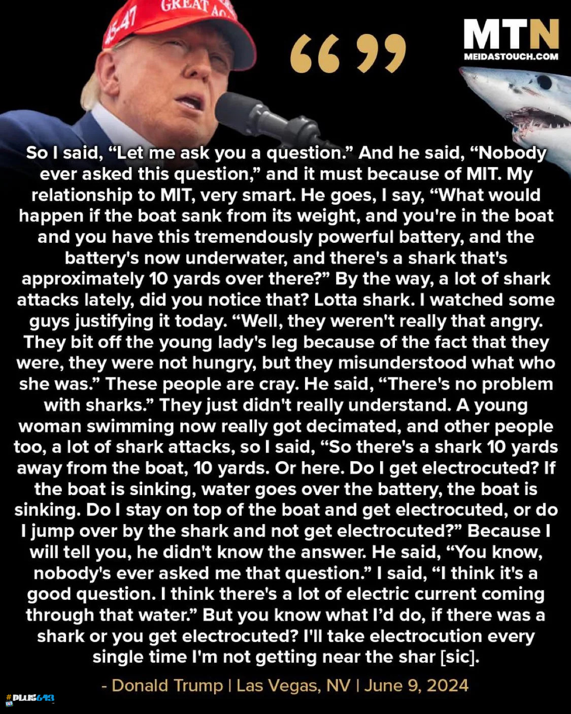 Good point, well made