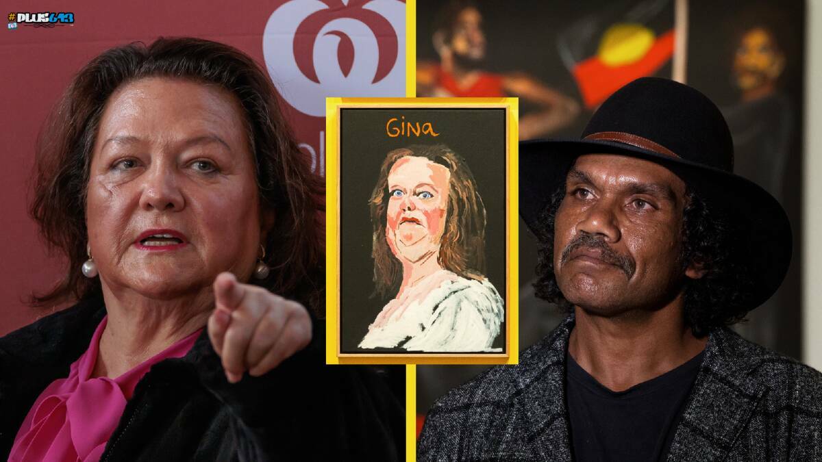 Gina Rinehart picking a fight with artists about art
