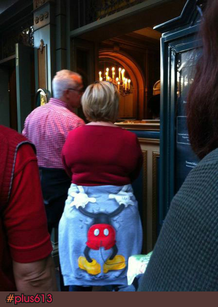 Mickey has vanished..