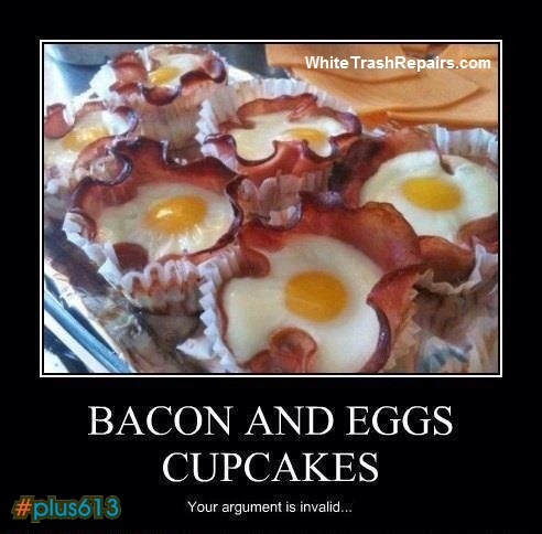 bacon and eggs...