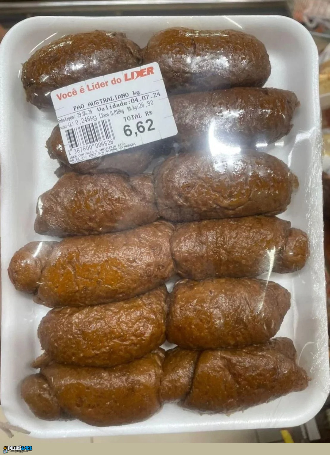 Fresh Australian bread in Brazil