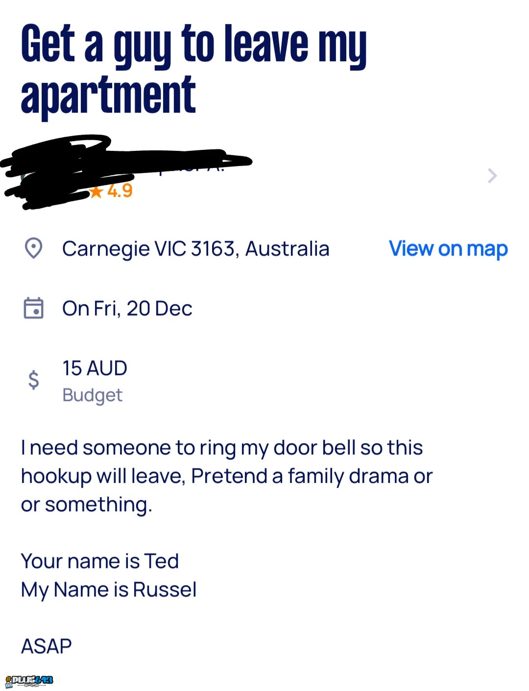 Airtasker doing God's work 
