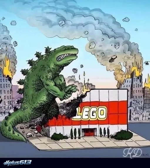 Lego saves Tokyo