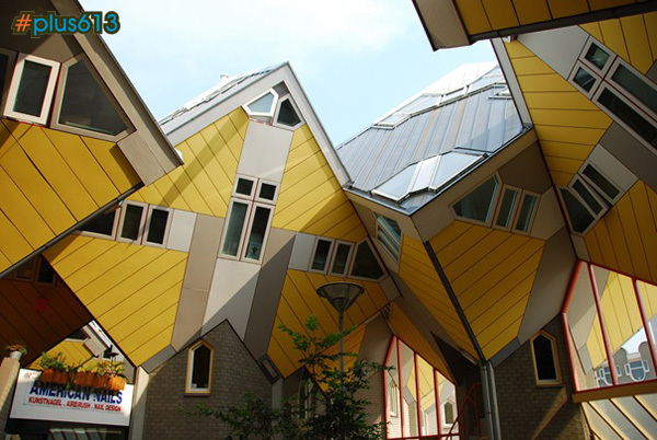 Cubic Houses, Rotterdam, Netherlands  