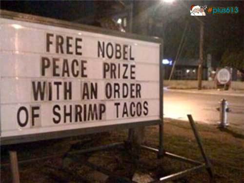free nobel peace prize!!