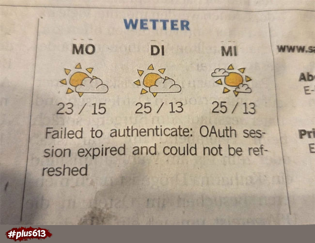 That's unfortunate