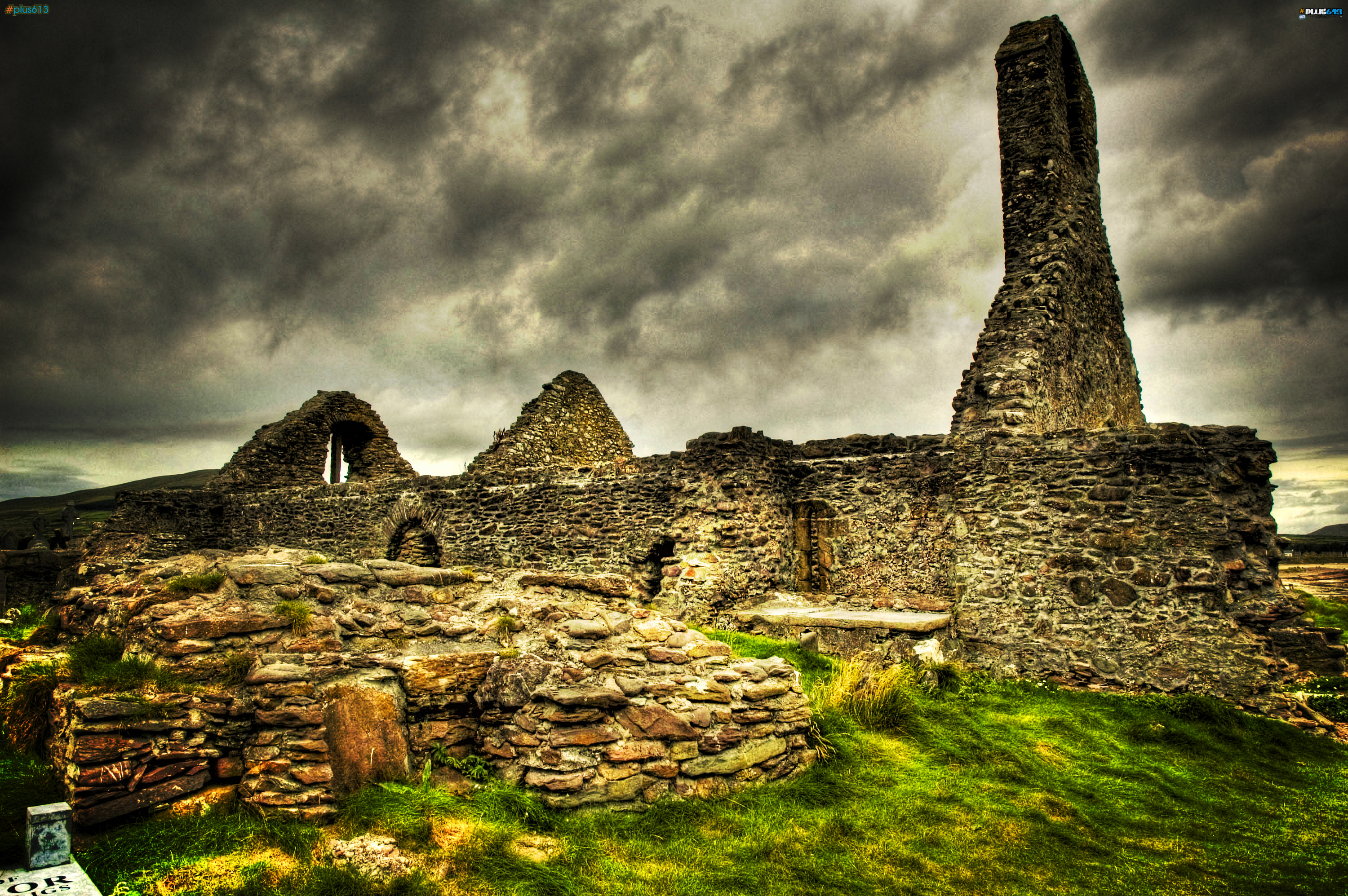 Church ruins, Ireland
