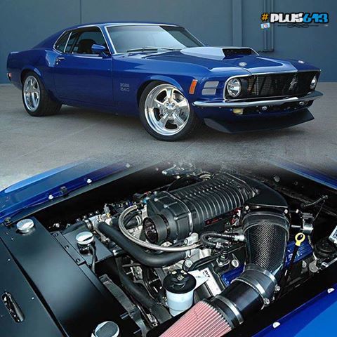 1970 Mustang Boss 540 with a blown 5.4L GT500 powerplant