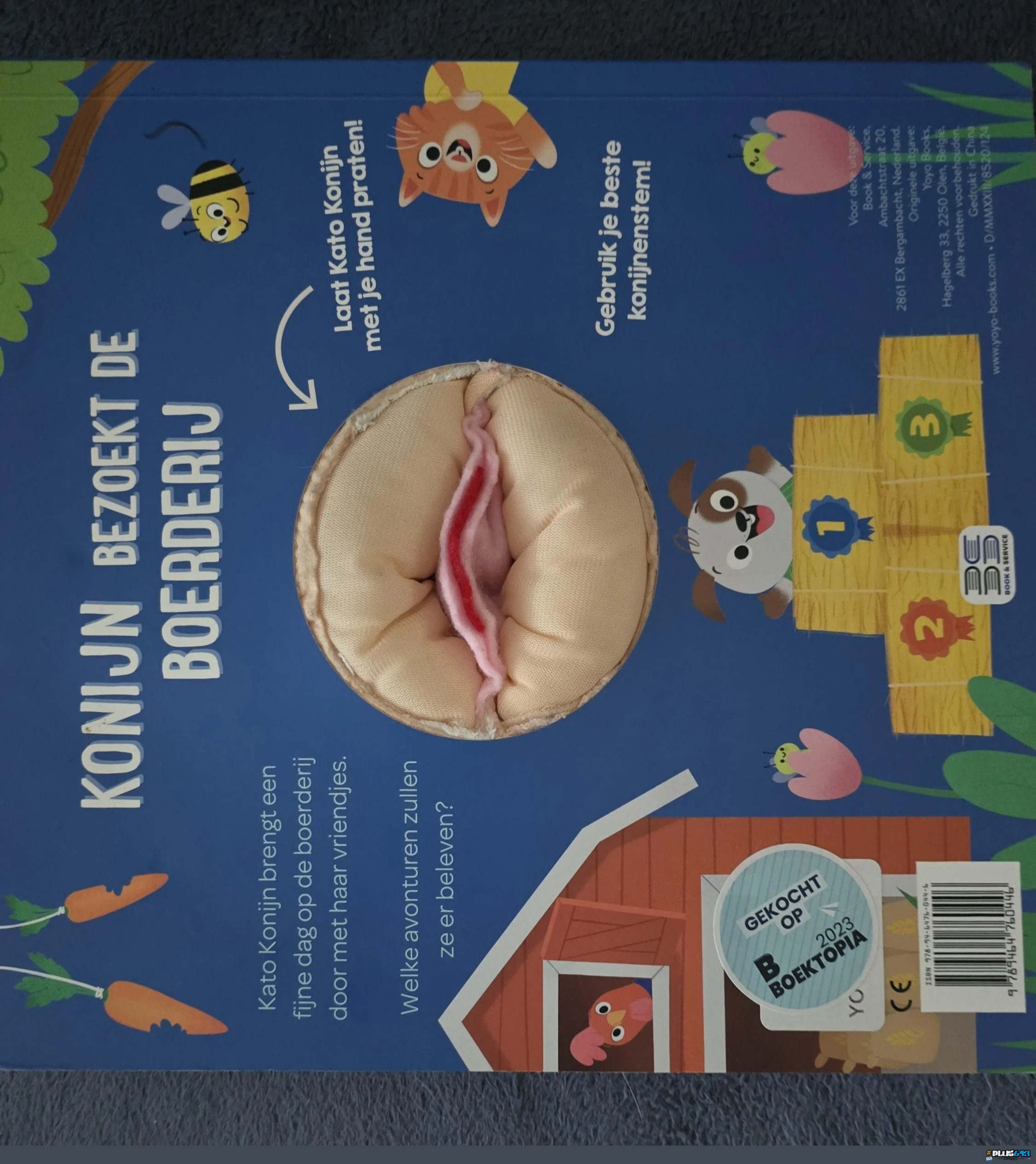 You have a dirty mind. It's a children's book!