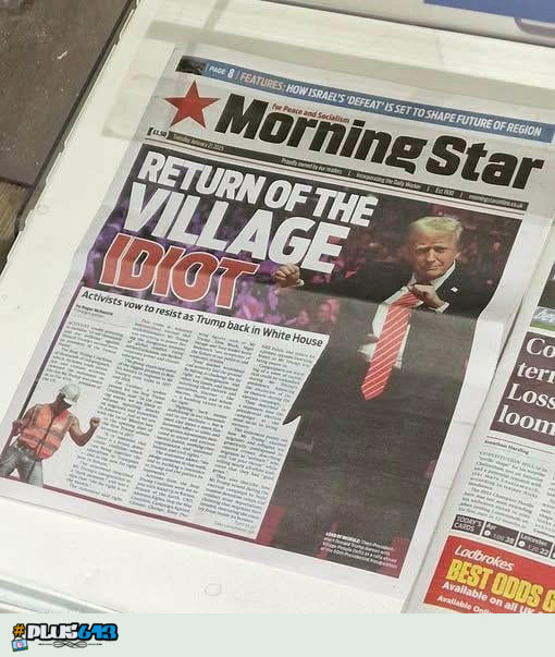 I love the British press