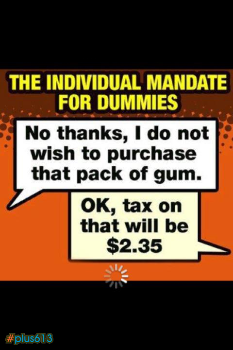 the individual mandate for dummies