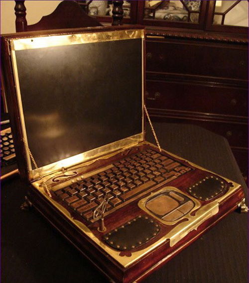 wood and brass laptop 2