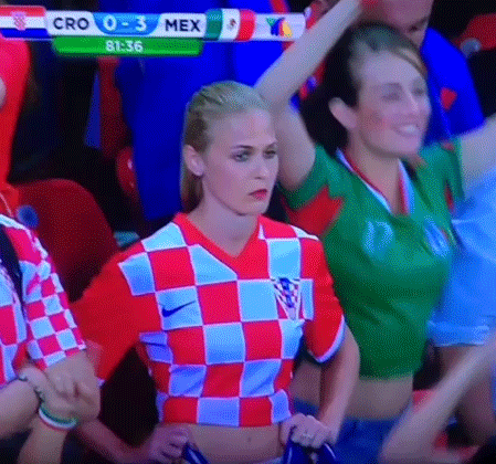 Hard faced Croatian bitch