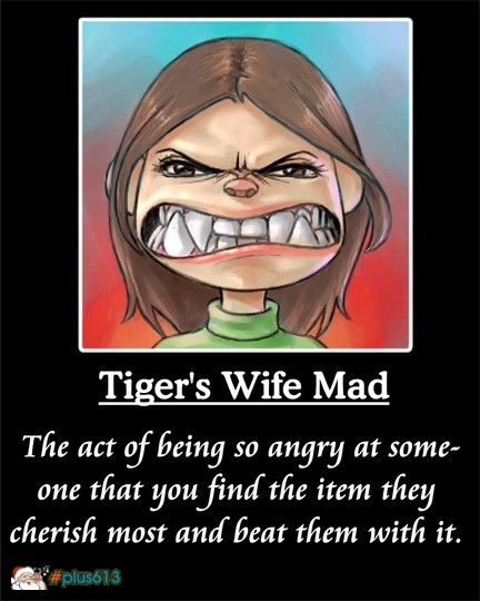 Tiger's Wife Mad