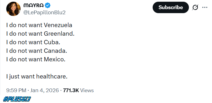 We're not getting it