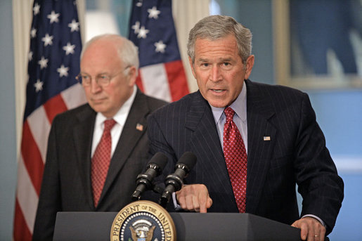 Dick Cheney is a ventriloquist - 700 billion dollars